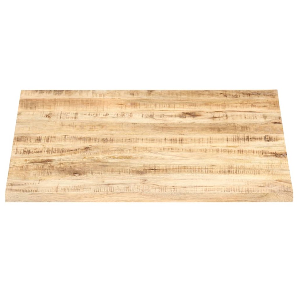 Superficie de mesa madera maciza de mango 25-27 mm 70x70