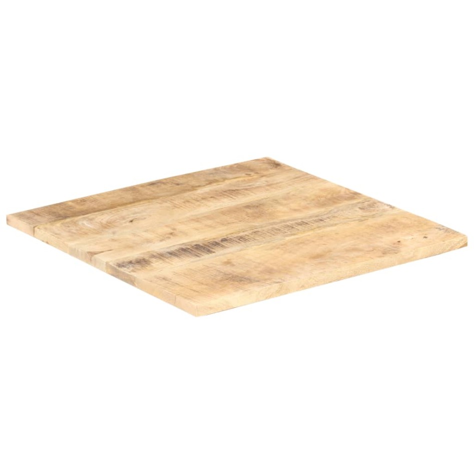 Superficie de mesa madera maciza de mango 25-27 mm 70x70