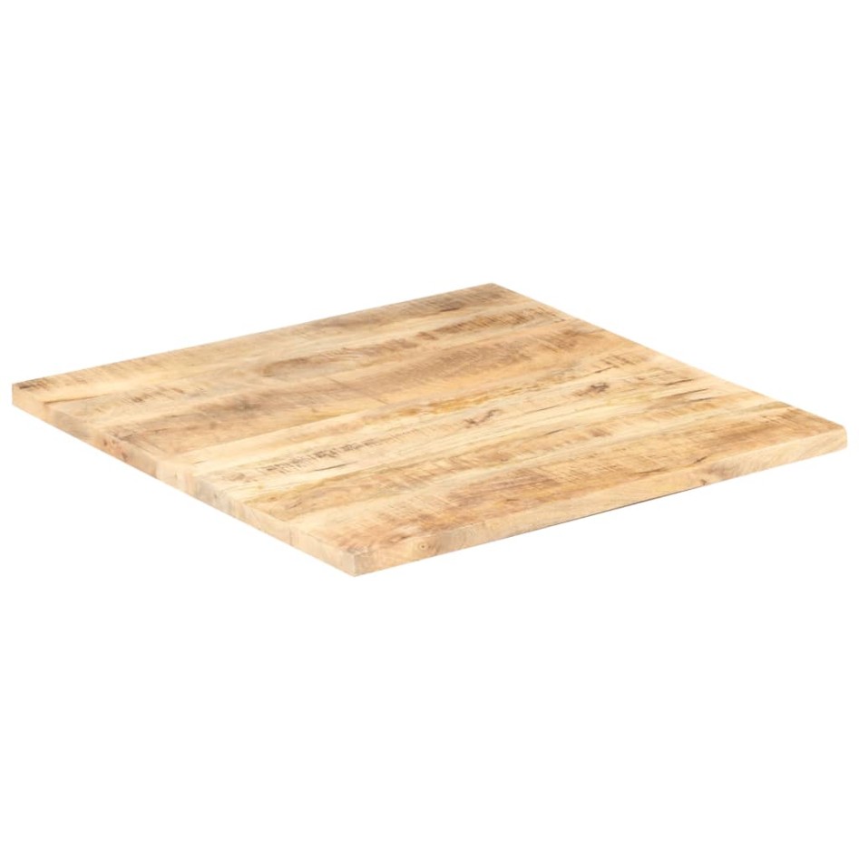 Superficie de mesa madera maciza de mango 25-27 mm 70x70