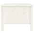 Mesa de centro de madera maciza de pino blanco 100x50x40