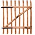 Puerta para valla 100x120cm madera de avellano