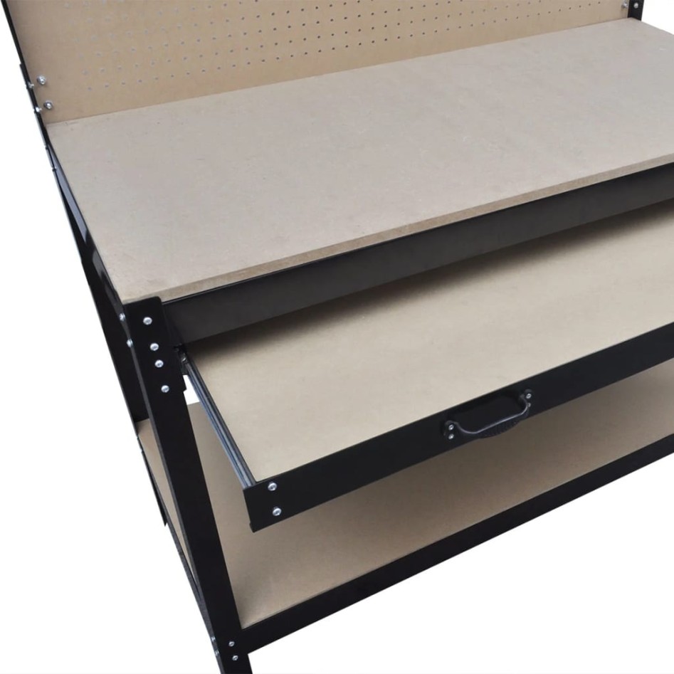 Banco de trabajo con tablero y