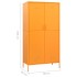 Armario de acero amarillo mostaza 90x50x180