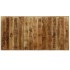 Mesa de comedor madera maciza de mango y cruz de acero 180