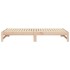 Sofá cama extraíble madera maciza de pino 2x(80x200)