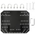 Pala quitanieves para quad ATV 115x38 cm