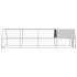 Jaula gallinero de exterior de acero galvanizado 3x8x2