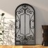 Espejo hierro negro para uso interior 100x45
