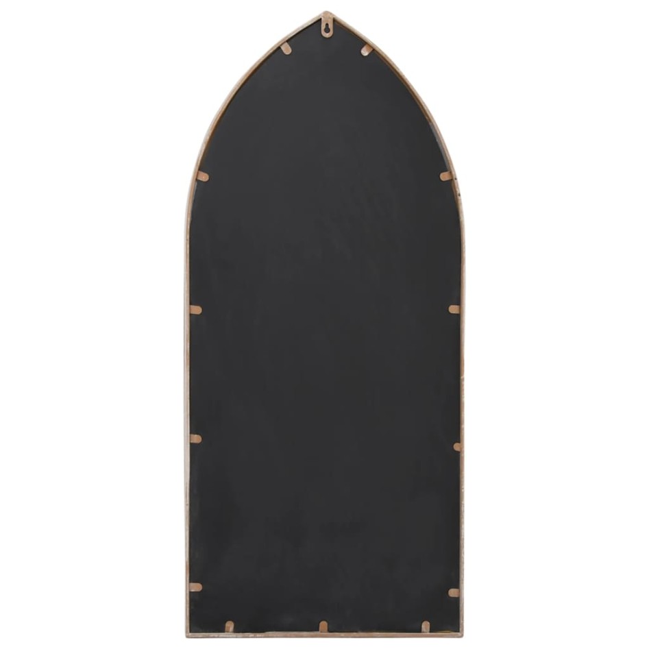 Espejo de hierro color arena para uso interior 100x45