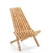 Silla de madera, modelo Bali