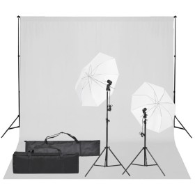Kit de estudio fotográfico con set de luces y