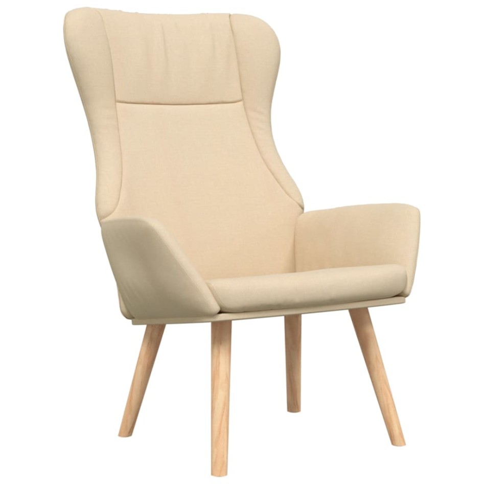 Sillón de relax con taburete tela color