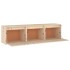 Muebles para TV 3 piezas madera maciza de