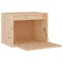 Muebles para TV 3 piezas madera maciza de