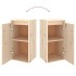 Muebles para TV 5 piezas madera maciza de