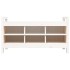 Banco de recibidor madera maciza de pino blanco 110x40x60