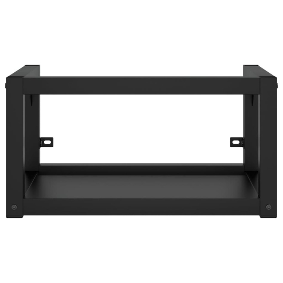 Estructura de baño con lavabo incorporado hierro