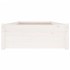 Estructura de cama con cajones blanco 100x200