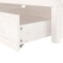 Estructura de cama con cajones blanco 100x200