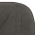 Sillas de comedor giratorias 2 unidades terciopelo gris