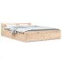 Estructura de cama con cajones 140x200