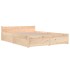 Estructura de cama con cajones 140x200
