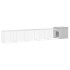 Gallinero de acero galvanizado gris 600x91x100