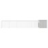 Gallinero de acero galvanizado gris 600x91x100