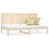 Sofá cama sin colchón madera maciza de pino 90x200