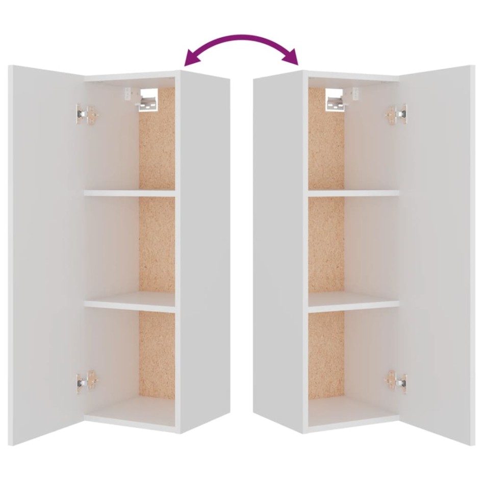 Set de muebles para TV 5 piezas madera contrachapada