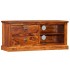 Mueble para TV de madera maciza de sheesham 90x30x40
