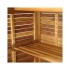 Juego muebles de bar para jardín 5 pzas madera maciza de