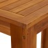 Juego muebles de bar de jardín 9 piezas madera maciza de