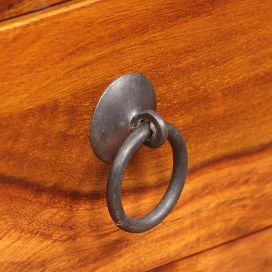 Mueble para TV de madera maciza de sheesham 90x30x40