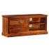 Mueble para TV de madera maciza de sheesham 90x30x40