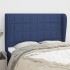 Cabecero con orejas de tela azul 147x23x118/128