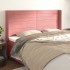 Cabecero con orejas de terciopelo rosa 183x16x118/128