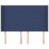 Cabecero con orejas de tela azul 147x16x118/128