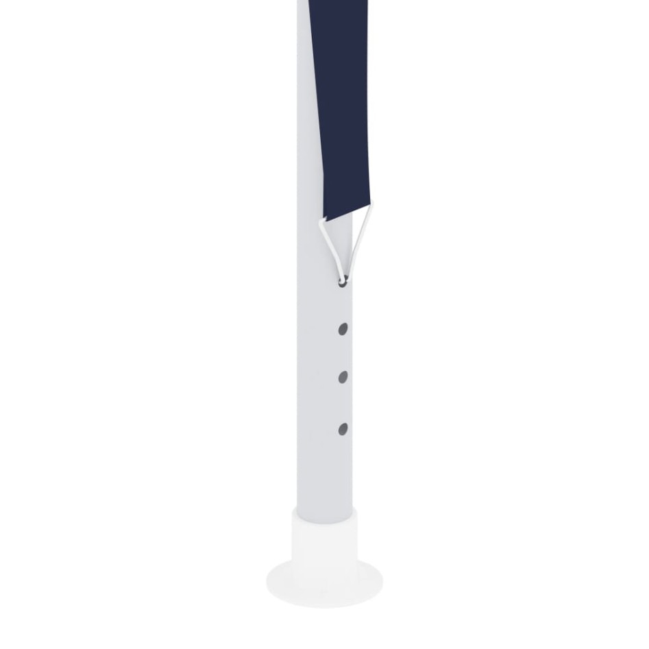 Carpa profesional para fiestas con paredes azul 90 g/m² 4x9