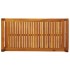 Set de muebles para jardín 3 piezas con cojines madera