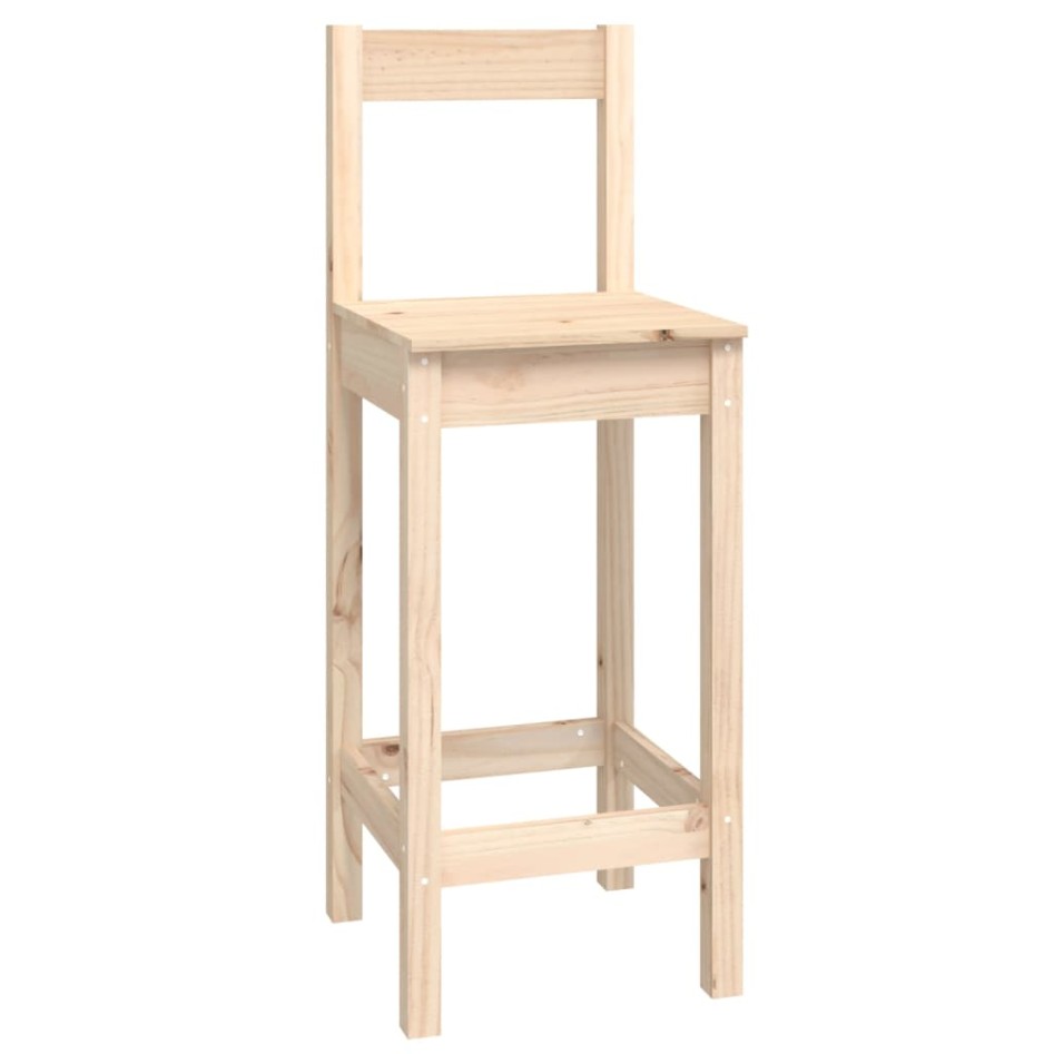 Set de bar 9 piezas madera maciza de