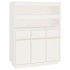 Aparador alto de madera maciza de pino blanco 89x40x116,5
