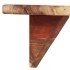 Estantes de pared 2 unidades madera maciza acacia 110x20x18
