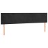 Cama box spring con colchón terciopelo negro 200x200