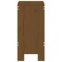 Taburetes de cocina 2 uds madera pino marrón miel 40x36x75