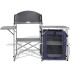 Armario de cocina de camping plegable estructura de