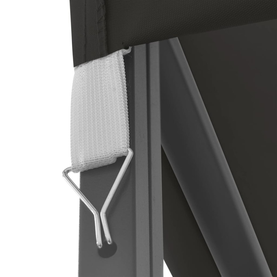 Cenador gris antracita 3x6