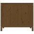 Baúl para colada madera maciza pino marrón miel 88,5x44x76