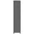 Aparador alto madera maciza de pino gris 80x35x154