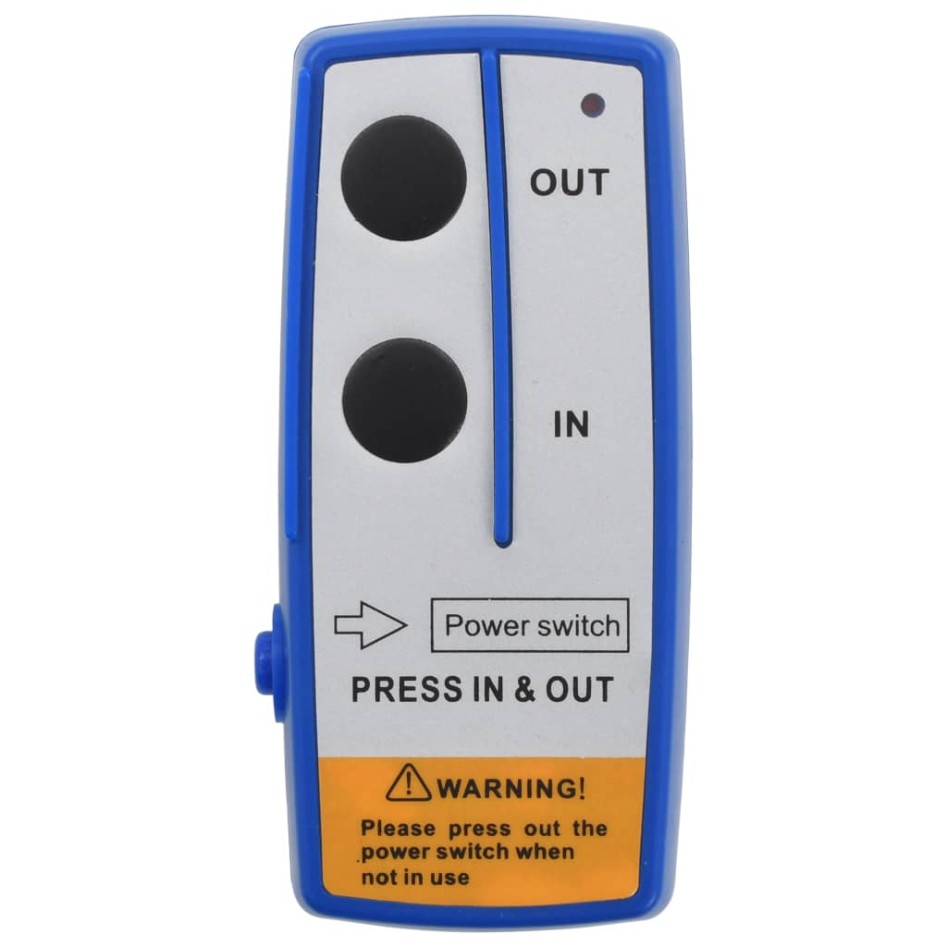 Cabrestante eléctrico con mando a distancia 12V 4500lbs